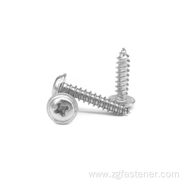 Stainless steel Cross Pan head tapping screw